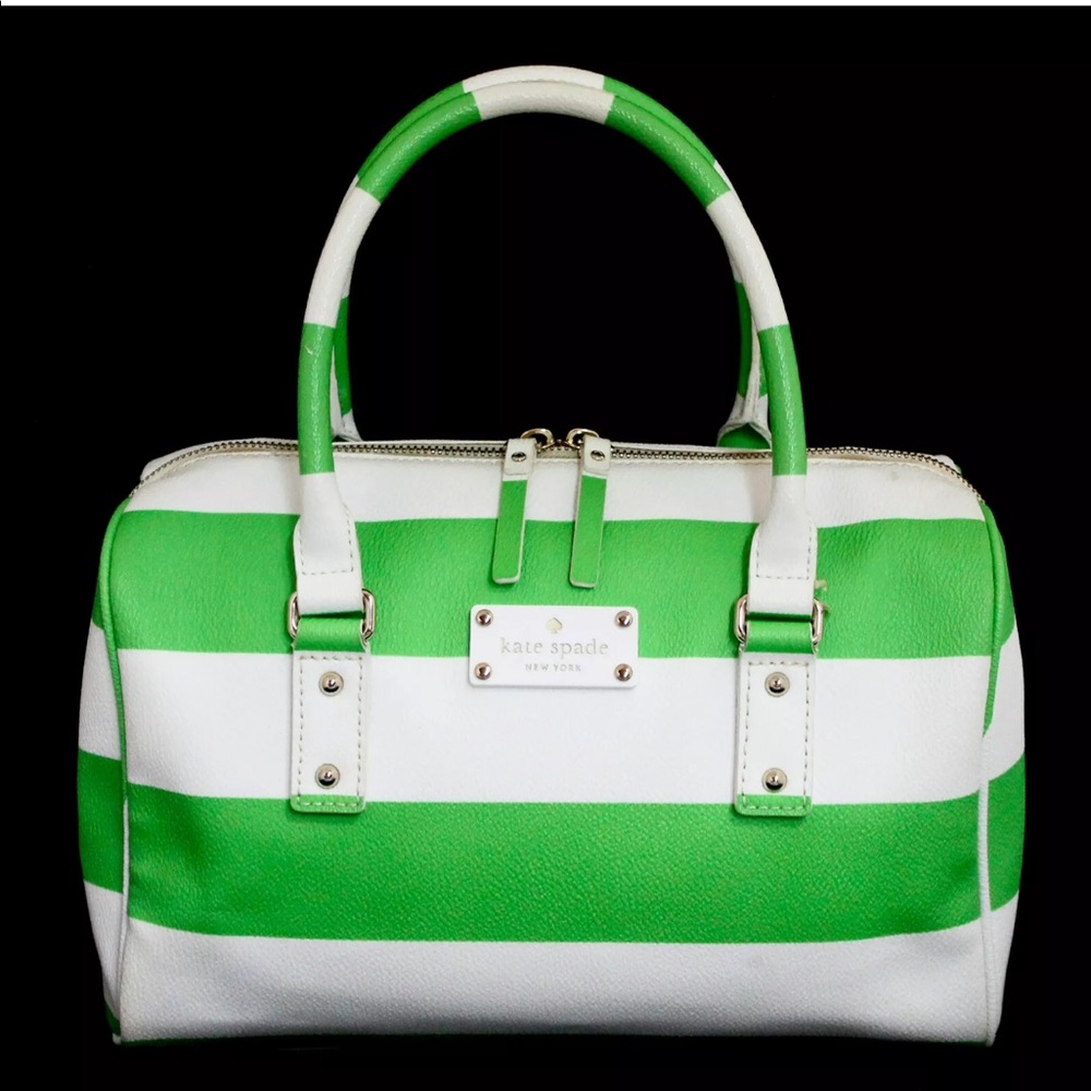 Kate Spade Stripe Melinda Satchel